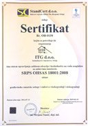 Certified ISO 18001